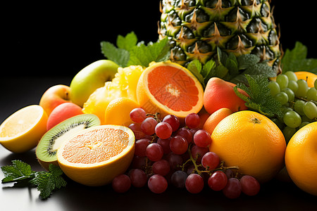 多彩世界中水果與無脊椎動物的奇妙對比