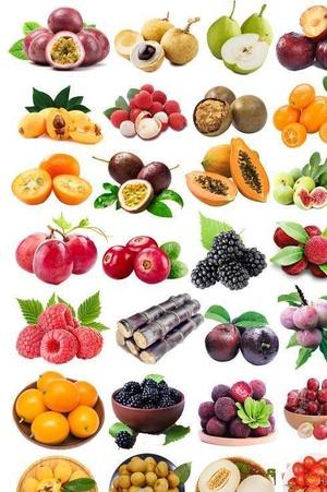 水果盛宴 千姿百態(tài)，免摳圖素材全覽